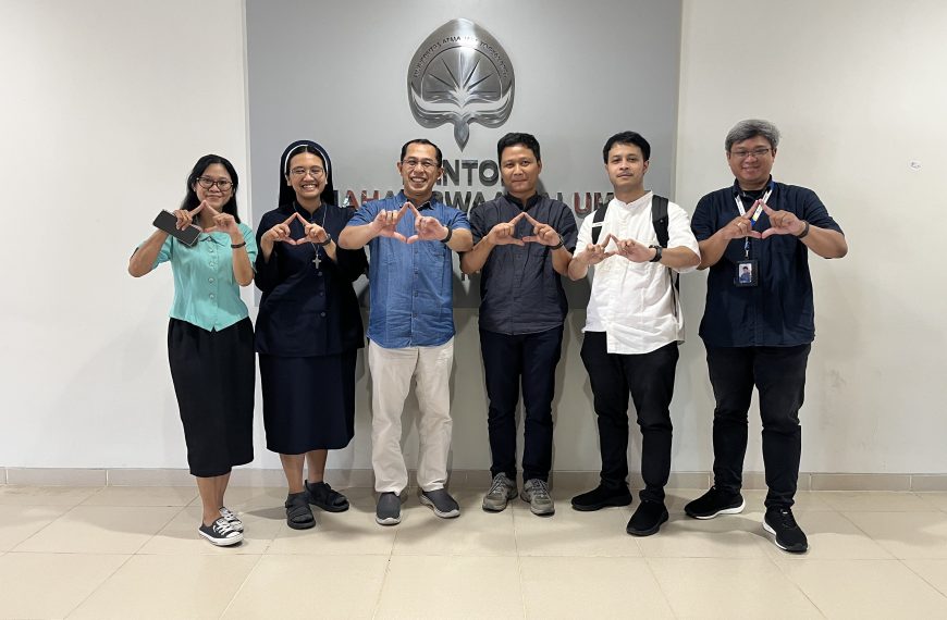 Campus Ministry UAJY Terima Kunjungan dari Pusat Pastoral Mahasiswa DIY dan Universitas Sanata Dharma